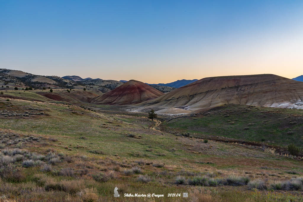 环游俄勒冈| 东线Painted Hills, Blue Basin, Maryhill